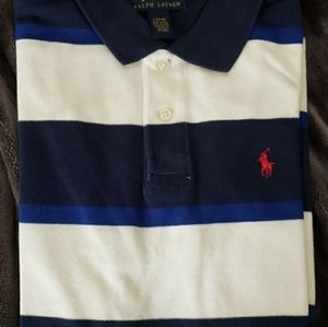 Genuine Polo Ralph Lauren short sleeve top for boys size L (14-16).